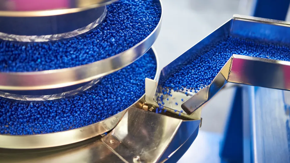 Kunststoffgranulat für die Chemieindustrie